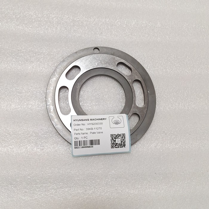 Hyunsang Excavator Parts Valve Plate 39KB-11270 11K9-40430 For R290LC7A HX330L