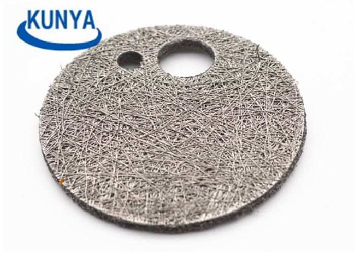 1.7mm Thickness 550 Degree Sintered Titanium Fiber Felt