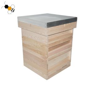 Quality 3 Layers 20mm Unassembled National Bee Hive With Metal Roof wholesale