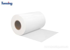 Quality Milky White Translucent PES 100 Micron Polyester Film Hot Melt Adhesive For Metal wholesale
