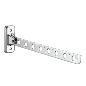 Quality Creative Foldable Bath Towel Hooks Strip Coat Rack Wall Mounted Hanger Bathroom Hotel wholesale