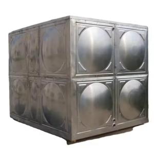Quality Sectional Ss Water Tank / Stainless Steel Welded Water Storage Tank For Hotels Garment Shops wholesale