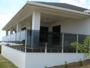 Quality Balustrade Railing Glass Grey 16.76 mm Thickness Low Maintenance wholesale