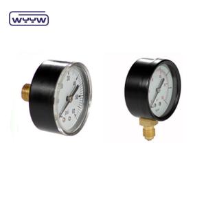 Quality 2&quot; China factory steel plastic normal manometer wholesale