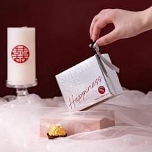 Quality Customized High Grade Paper Gift Box Rose Red Candy Box Wedding Gift Box Laser Empty Box Wholesale wholesale