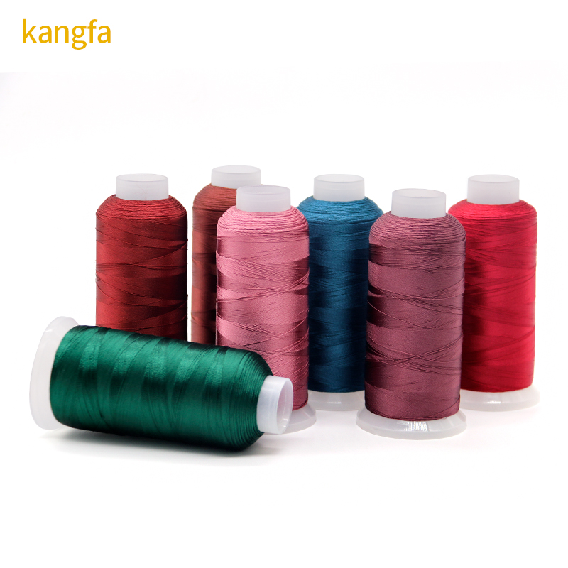 130G 5000Y Silk 120D/2 100% Viscose Rayon Embroidery Thread for Clothing Embroidery