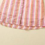 Kids Blouses And Shirts Children's Stripe Top 2023 Summer Casual White Shirts