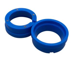 Quality Blue Small 0.005mm CNC Machined Plastic Parts wholesale