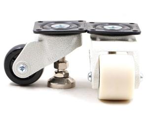 Quality White Conveyor Belt Heavy Duty Nylon Caster Wheels 5cm 150kg wholesale