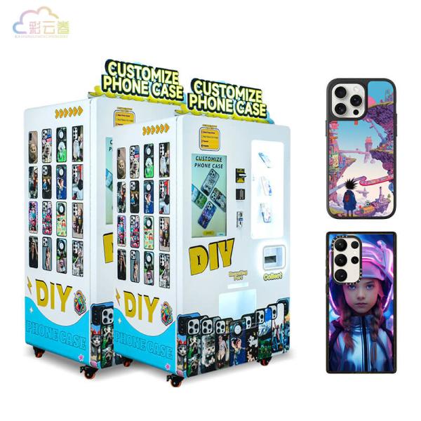 Samsung Compatible Phone Case Printing Vending Machine with Variable Ink Droplet