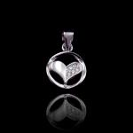 Cute 925 Sterling Silver Cage Pendants , Jewelry Sterling Silver Pendant