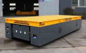 Quality Motorized Electric Flat Transfer Cart Automatic Trackless Easy To Operate wholesale