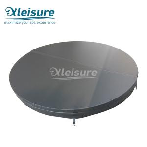 Quality Custom Lazy Spa Inflatable Cover Insulation Black Round Hot Tub Lid wholesale