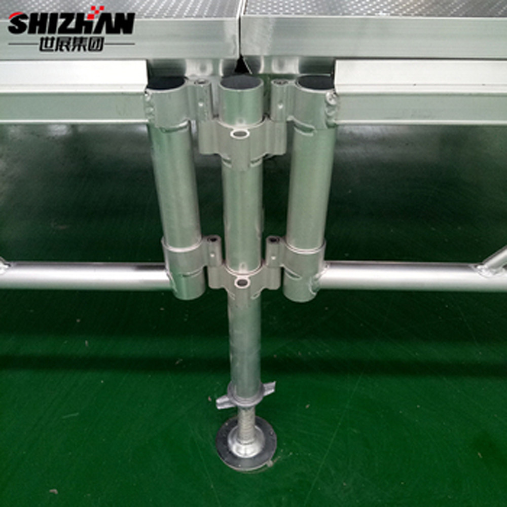 outdoor stage platform Portable and Lightweight Aluminum Stage Platforms of Load-bearing safety