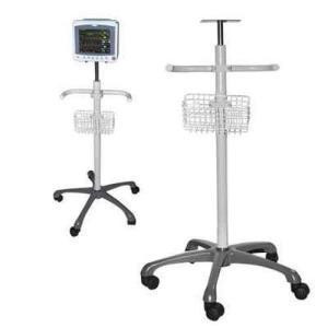Quality Moving Trolley Mobile Patient Monitor Bracket Stand Hospital Use wholesale