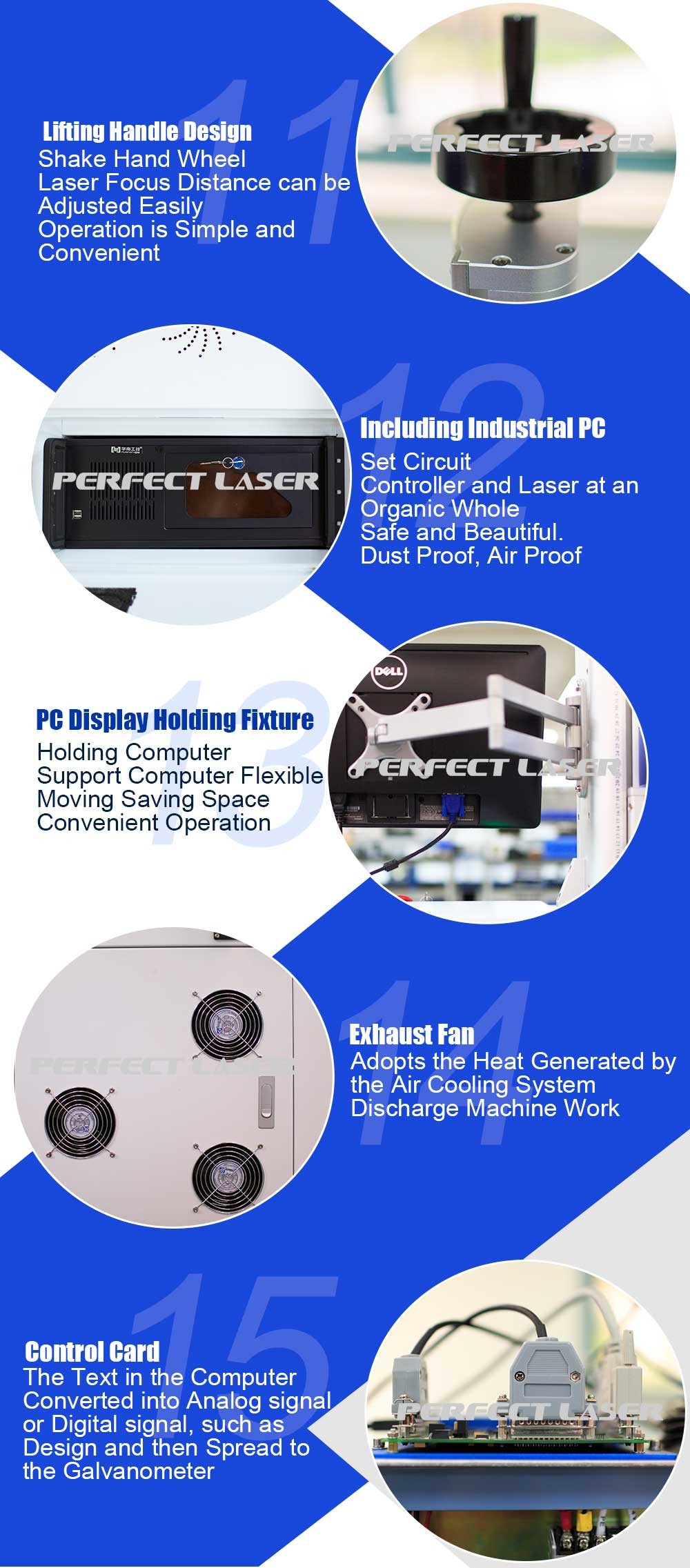 30W / 50W / 100W Metals / Nonmetals 3D Laser Engraving Machine