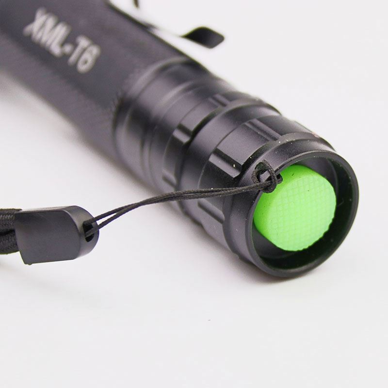 5 Modes LED Emergency Flashlight Zoom Function Ultra Bright 500 Lumens