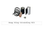 Stainless Steel Coaxial Cable Grounding Kit For Antenna Feeder System