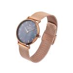 Luxury 36mm Stainless Steel Quartz Watch Custom Logo Ladies Mirror