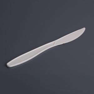 Quality Pla Plastic Knife 18.5cm Biodegradable Disposable Tableware wholesale