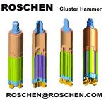 Jumbo Hammer Utility Power Pole Cluster Drill For Creates Electric Pole Sockets