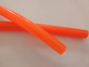 Quality Industrial PU cord Polyurethane Round Belt Rough Smooth Orange color wholesale