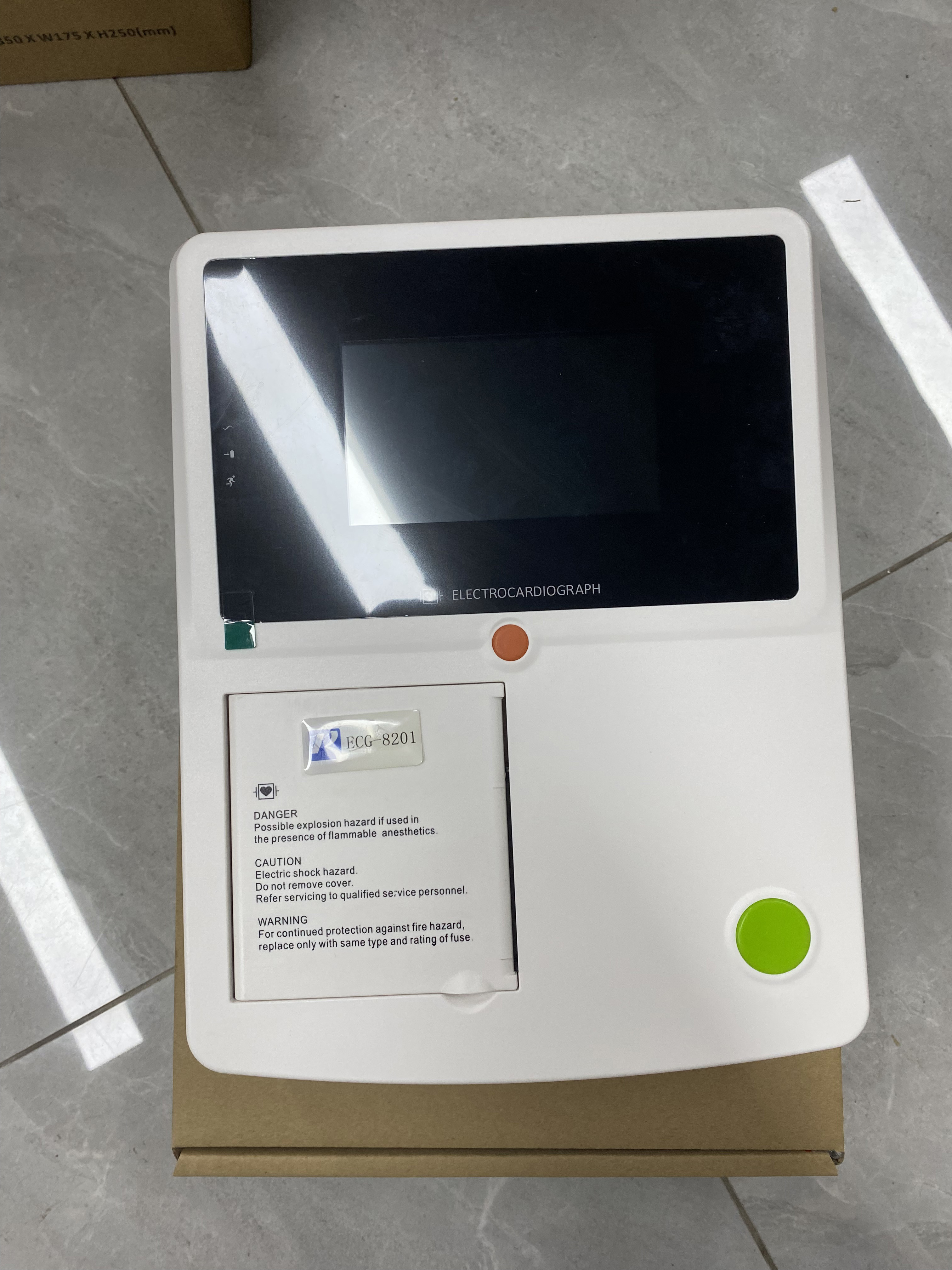 Hospital Clinic 12 Lead Ecg Electrodes Machine Monitor Production 1 Channel
