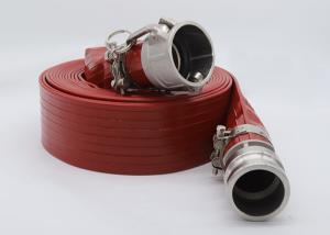 Quality Plastic High Pressure Heavy Duty PVC Layflat Hose Pipe With Couplings wholesale