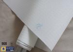 White Silicone Fiberglass Fabric Hot Ashes Protection BBQ Apron 260℃ 0.3MM