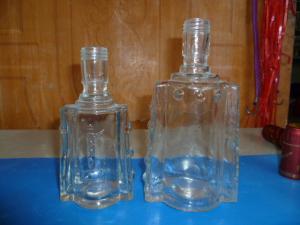 Quality empty crystal glass bottle for alcohol wholesale