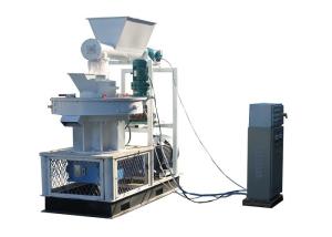 Quality High Output Ring Die Wood Pellet Machines With Automatic Lubrication System wholesale
