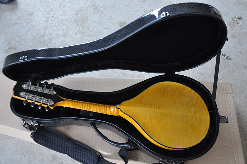 Factory custom Handmade custom advanced 8 strings mandolin electric guitar with ebony fretboard