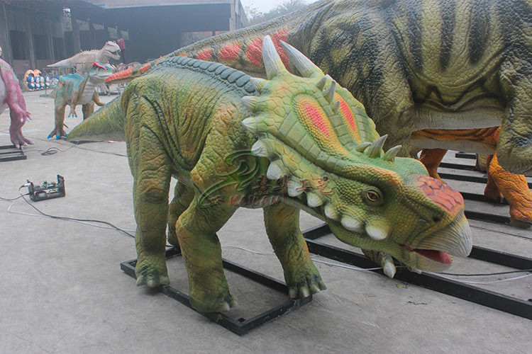 Lifesize Pachyrginosaurus Realistic Animatronic Dinosaur For Kids