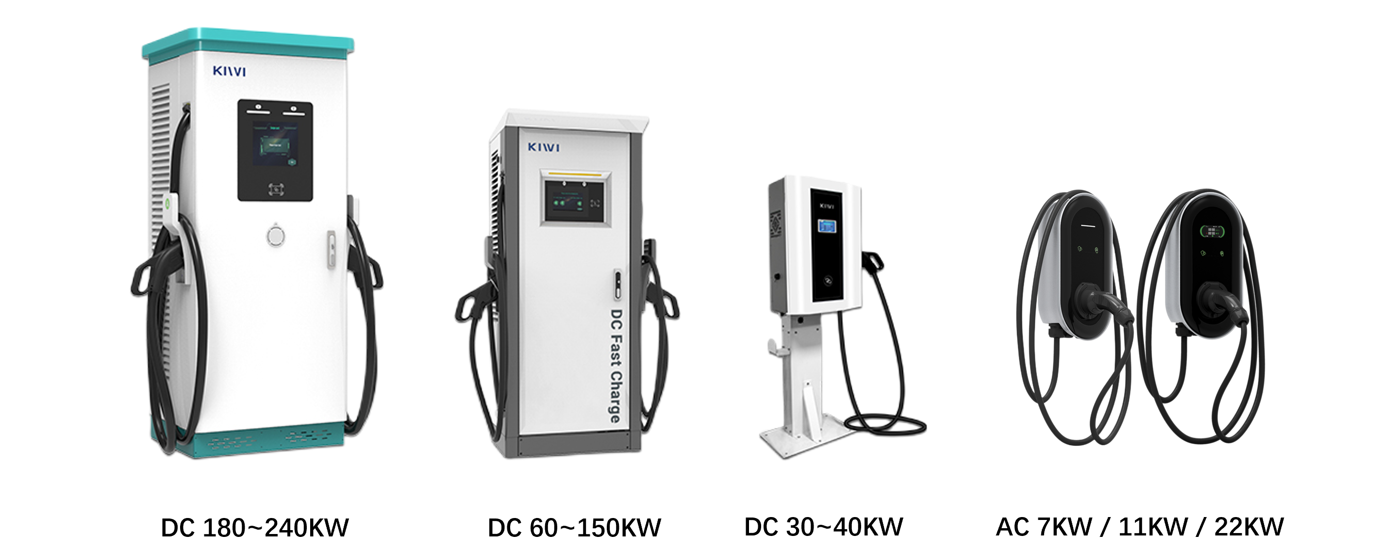 Wind Cooling Box Ev Charging Station DC 7KW 11KW 22KW 30KW 120KW Public