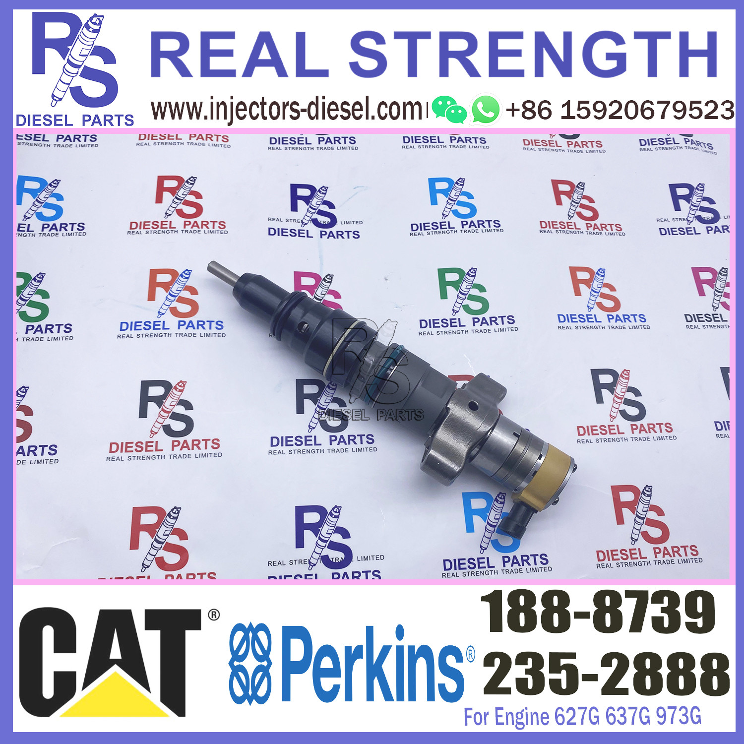 C-9 Engine Diesel Fuel Injector 1888739 For CAT Excavator 330C E330C 188-8739