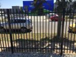 Customized Black Zinc Steel Metal Garrison Fence Panels Maintenance Free