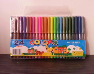 Quality cheap price 24 colorswatercolor marker,can pass EN71 Lhama test wholesale