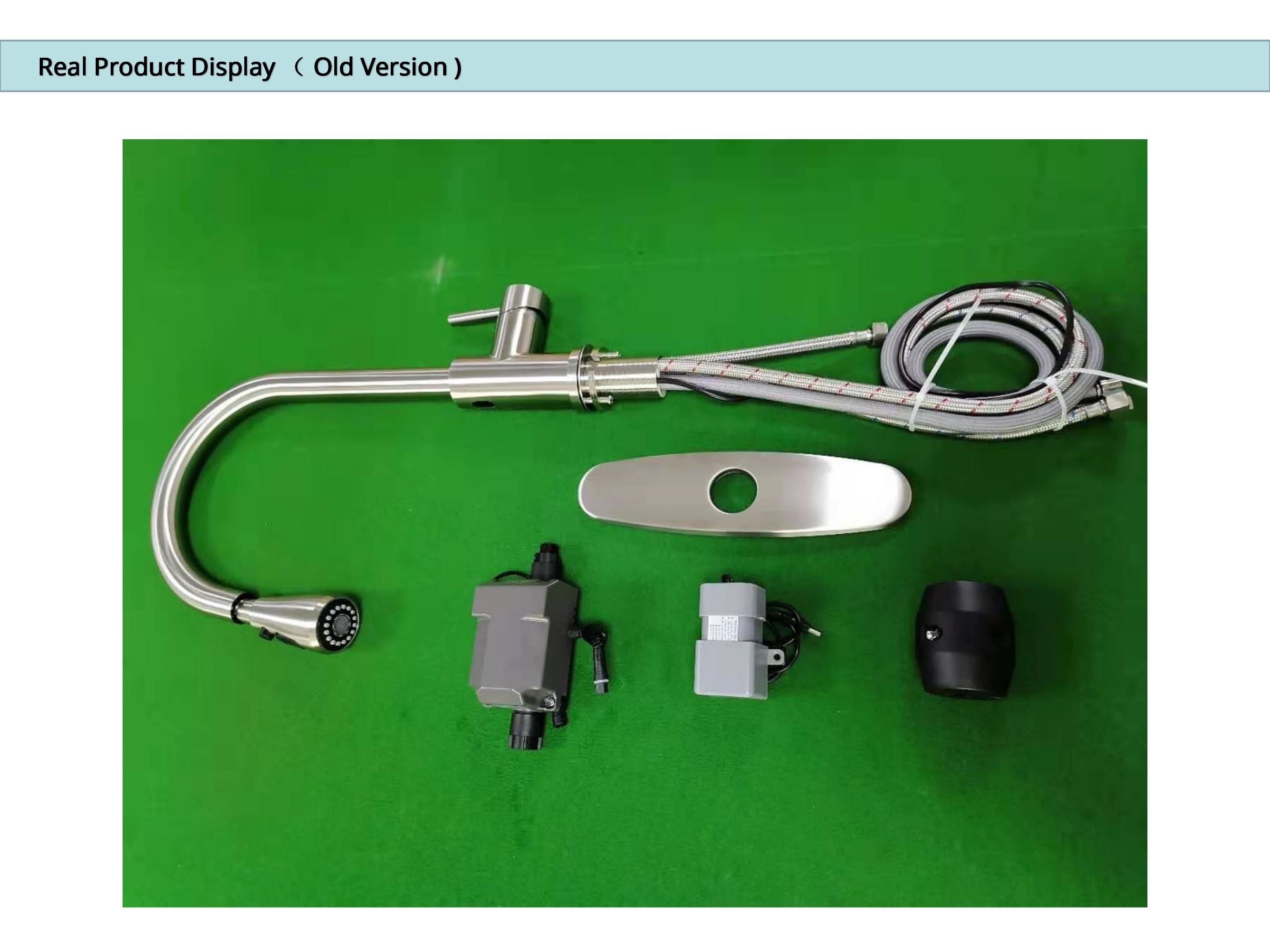 Flexible Hose 360 Degree Swivel Tap IPX5 Touch Control Kitchen Faucet With Sensor