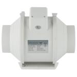 Plastic EC Ventilation System Duct Fan 150mm 8inch for Wall Fan Mounting High