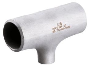 China Stainless Steel 316 Seamless Pipe Fittings , Ss 304 Tee Unequal on sale