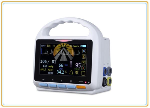 Cheap Tabletop Patient Monitor Machine 5" Touch Screen 15X20X32CM Dimension for sale