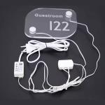 House Number Sign LED Acrylic Signage Ad Signage Office Door Plate Hotel Door
