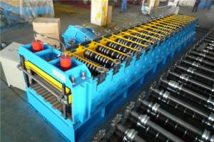 Quality 60KW Silo Roll Forming Machine With Protect Cover / 2 Punching Stations wholesale