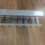 Electric Office Furniture 2023 2 Pack Under Desk Cable Tray with Clamp