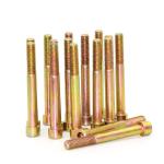 8.8 Grade Carbon Steel Socket Head Cap Screw Color Zinc Truss Head for