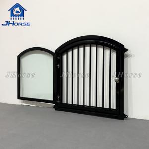 Quality DIY Installation Horse Barn Door In Brown With Pine Filling Wood Type wholesale