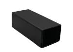Leather Rhinestone Foldable Glasses Case , Sunglasses Packaging Box Purple