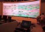 Meeting Room 4mm color Curved LED Screens with High Refresh Rate