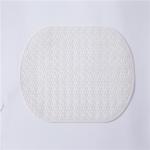 White Soft Anti Skid Washable Bath Rugs With Strong Suction Cups