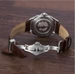 Mens 42mm Mechanical Chronograph Watch Stainless and Tungsten Steel